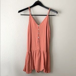 Peach Romper